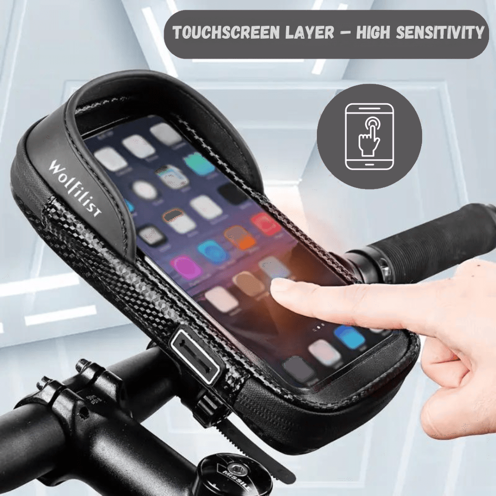 Water - Resistant Bike Phone Mount – Rotatable & Touch - Compatible | Active Peaks - Active Peaks