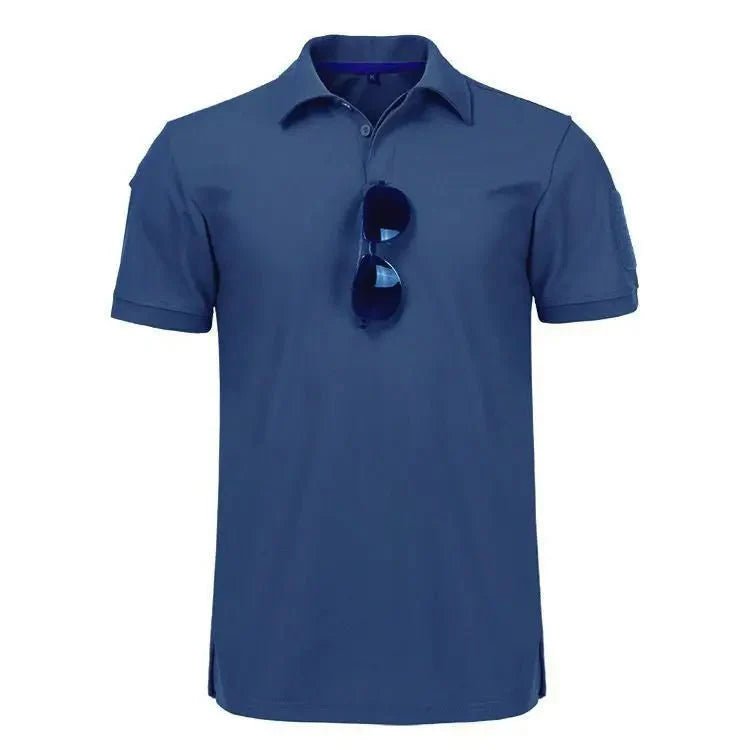 Breathable Short - Sleeve Outdoor Polo Shirt - Active Peaks