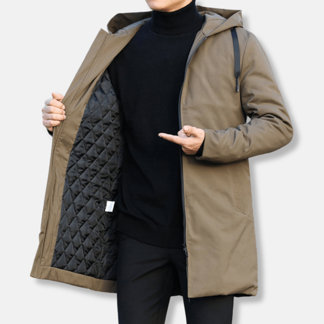 Men’s Insulated Quilted Winter Coat | Active Peaks - Active Peaks