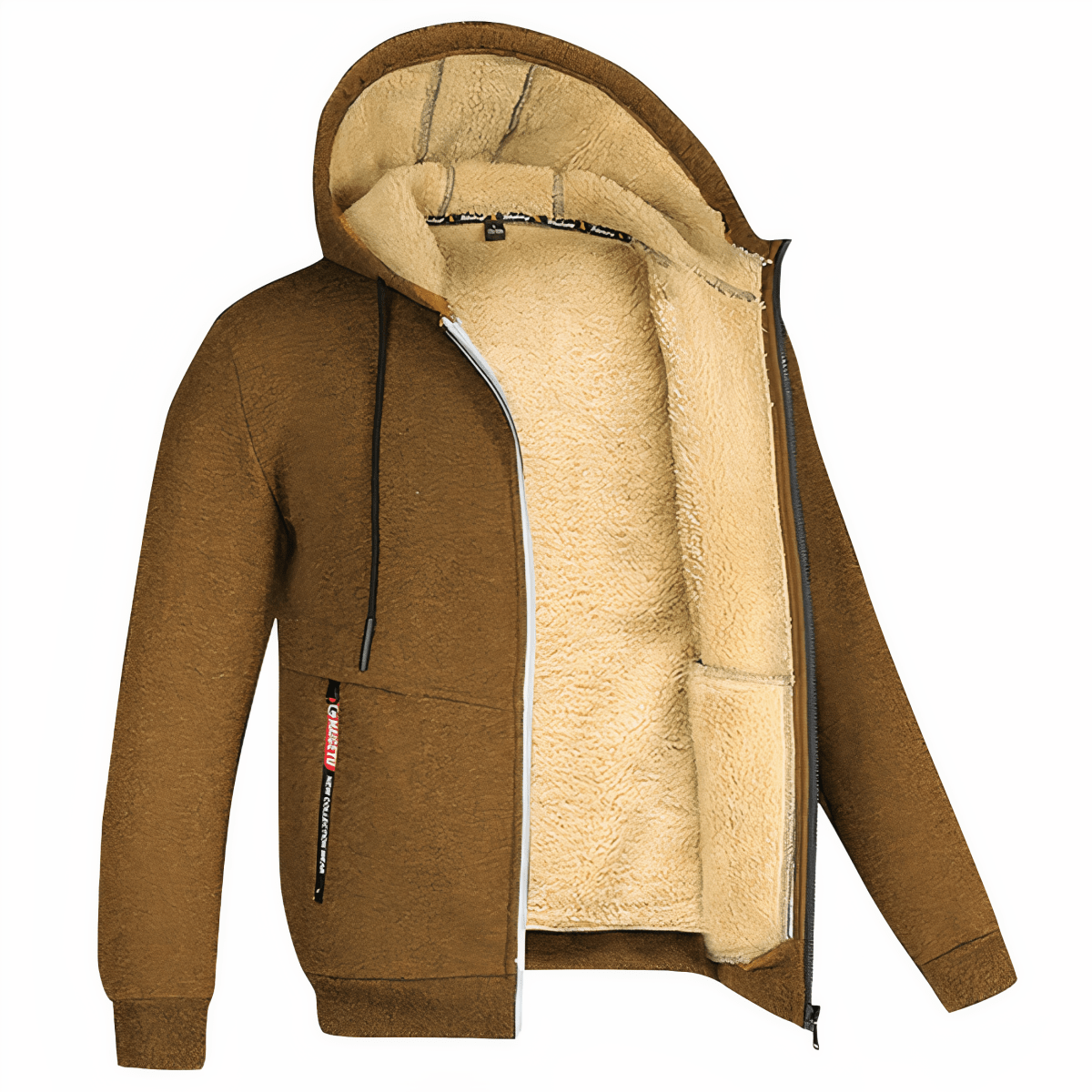 Men’s Fleece - Lined Hooded Jacket | Active Peaks - Active Peaks
