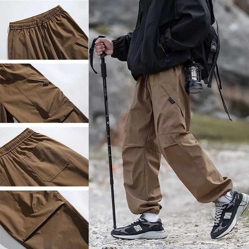 Men’s Windproof Water - Resistant Hiking Trousers | Active Peaks - Active Peaks