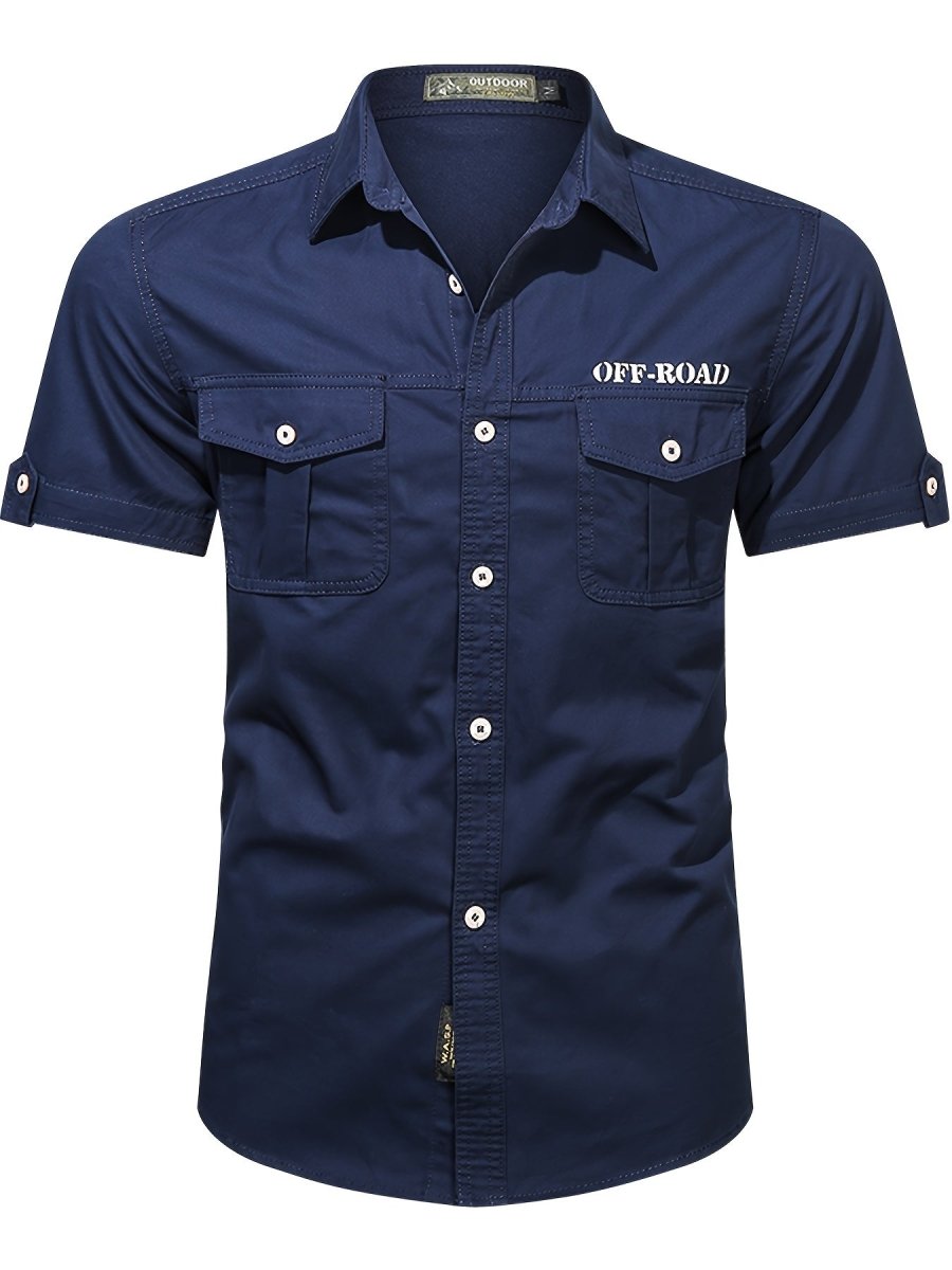 Breathable Cotton Outdoor Shirt for Men | Active Peaks - Active Peaks