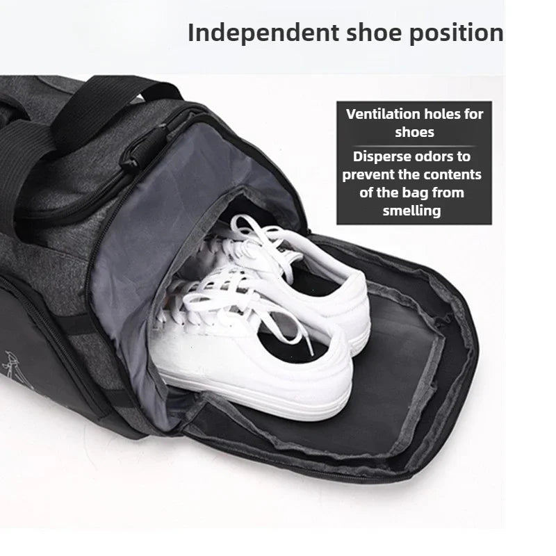 Water - Resistant Training Duffel Bag with Multiple Compartments | Active Peaks - Active Peaks