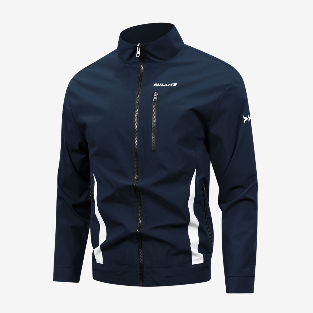 Lightweight Zip - Up Outdoor Jacket with High Collar | Active Peaks - Active Peaks