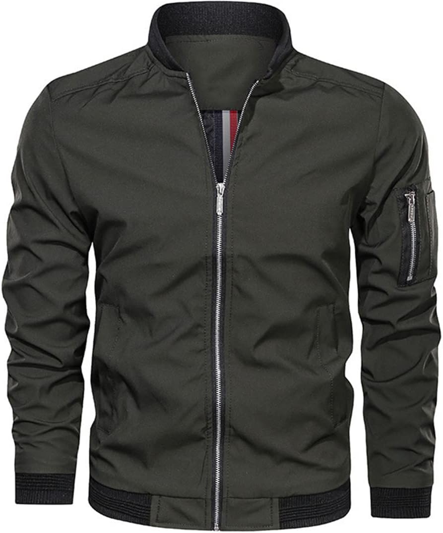 Lightweight Wind - Resistant Bomber Jacket | Active Peaks - Active Peaks