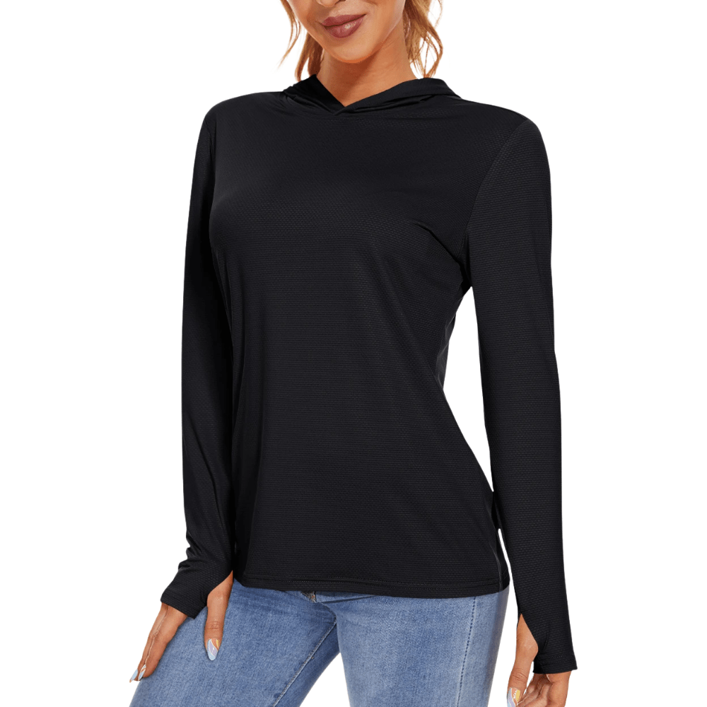 Breathable Long - Sleeve UV Protection Hoodie for Women | Active Peaks - Active Peaks