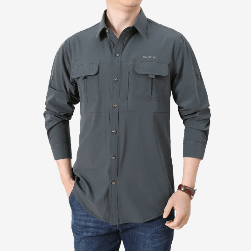 Breathable Long Sleeve Hiking Shirt – Lightweight | Active Peaks - Active Peaks