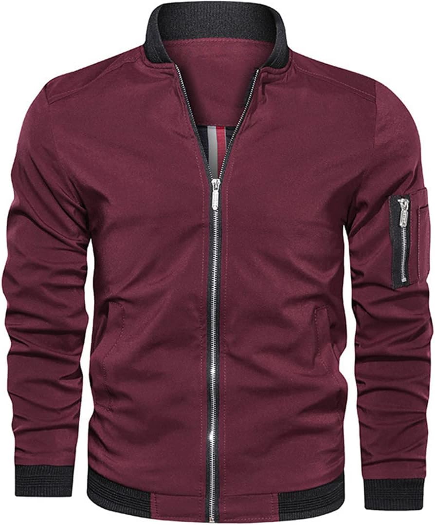 Lightweight Wind - Resistant Bomber Jacket | Active Peaks - Active Peaks