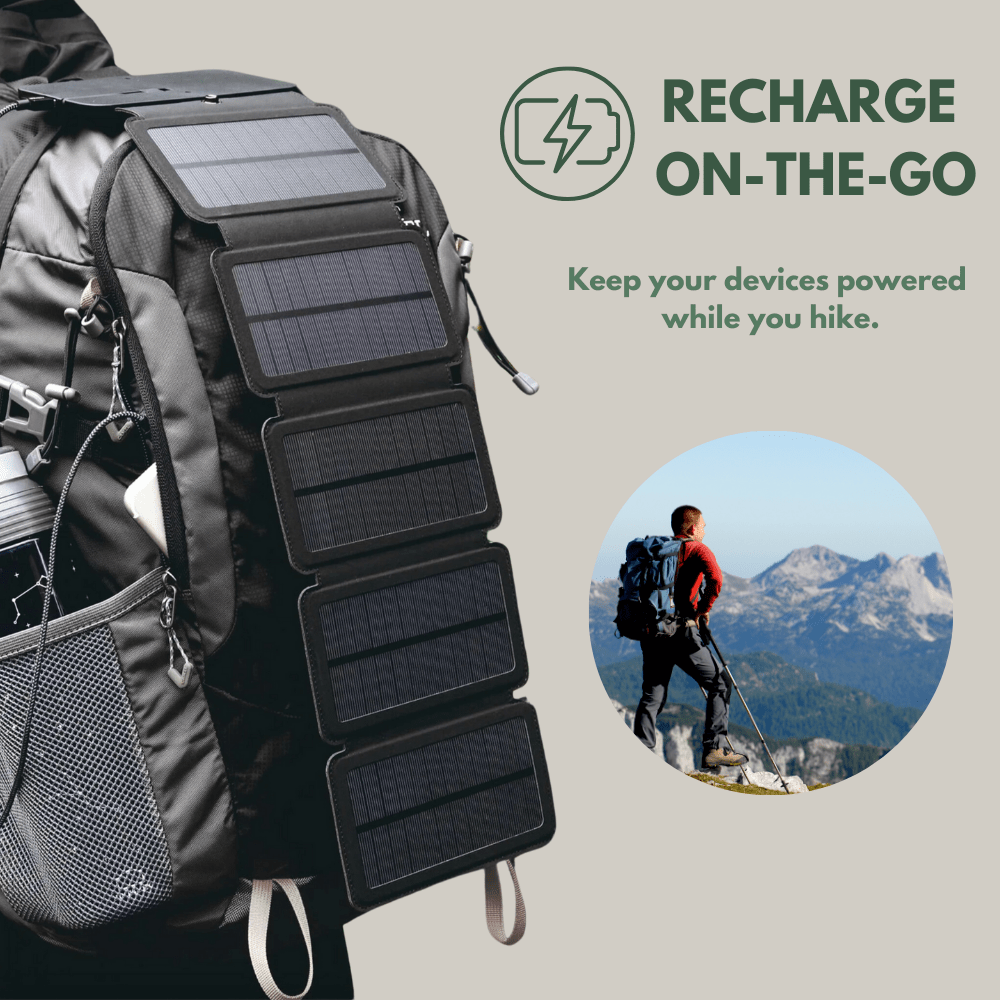 Lightweight Solar Power Bank Charger for Outdoor Use | Active Peaks - Active Peaks