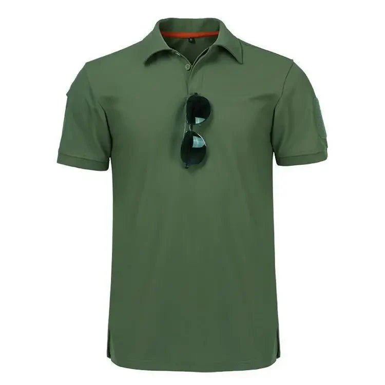 Breathable Short - Sleeve Outdoor Polo Shirt - Active Peaks