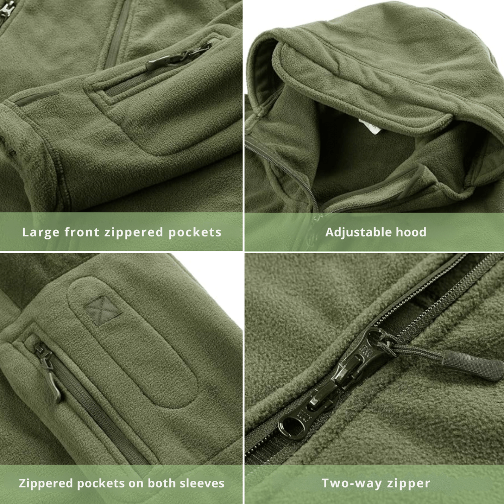Lightweight Insulating Fleece Jacket for Men | Active Peaks - Active Peaks
