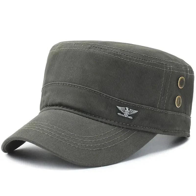 Breathable Cotton Outdoor Cap with Curved Peak - Active Peaks