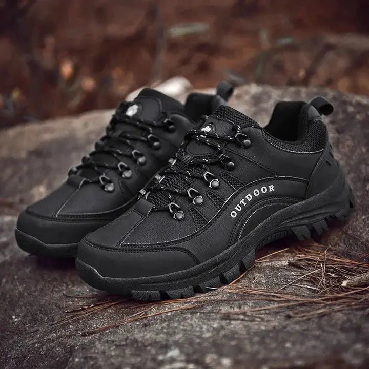Durable Men’s Hiking Shoes – Water - Resistant Outdoor Trail Footwear - Active Peaks