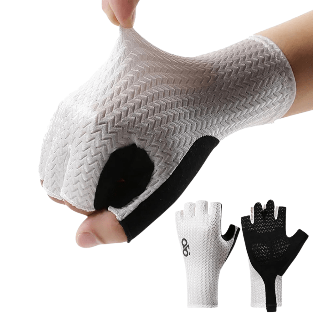 Cycling Gloves Breathable Half Finger Lightweight Non - Slip - Active Peaks