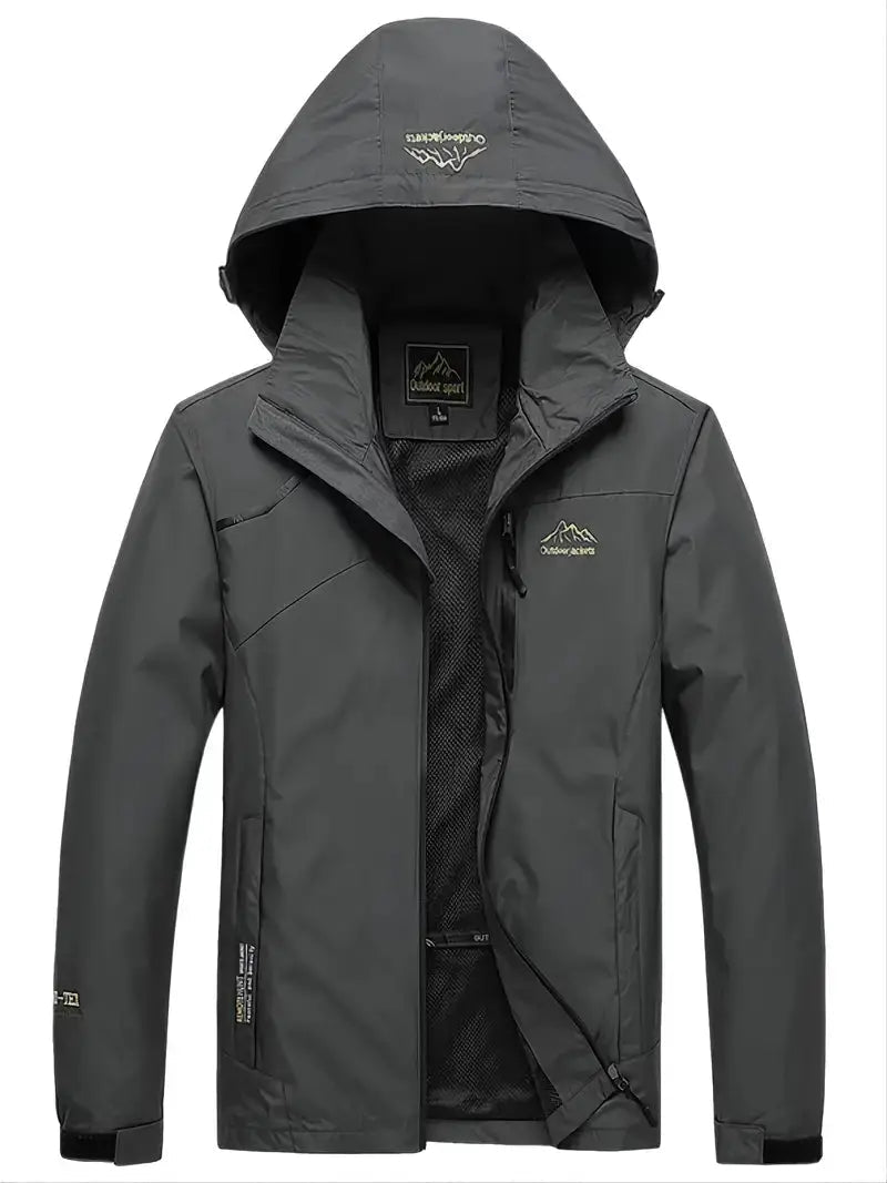 Water - Resistant Outdoor Jacket – Lightweight & Breathable - Active Peaks