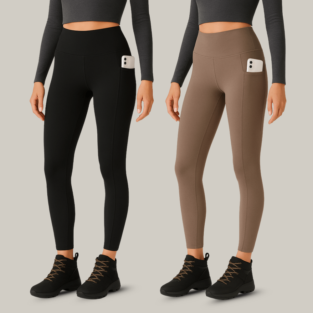 Stretch Hiking Leggings with High Waist for Women | Active Peaks - Active Peaks