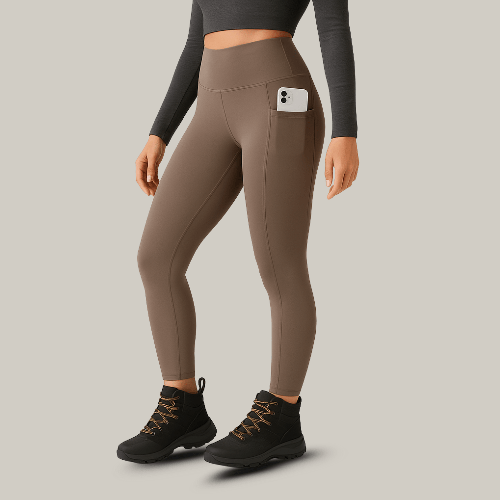 Stretch Hiking Leggings with High Waist for Women | Active Peaks - Active Peaks