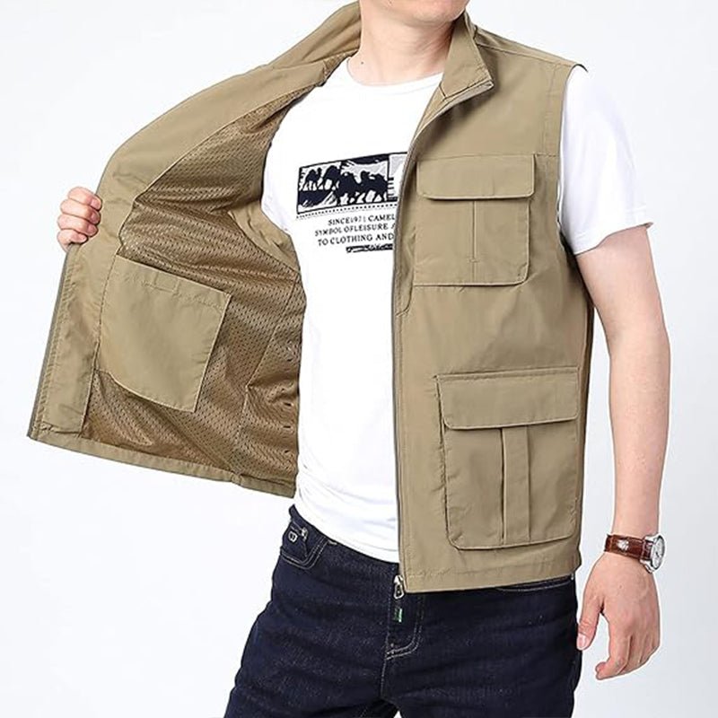 Lightweight Travel Vest – Multi - Pocket & Quick - Dry | Active Peaks - Active Peaks