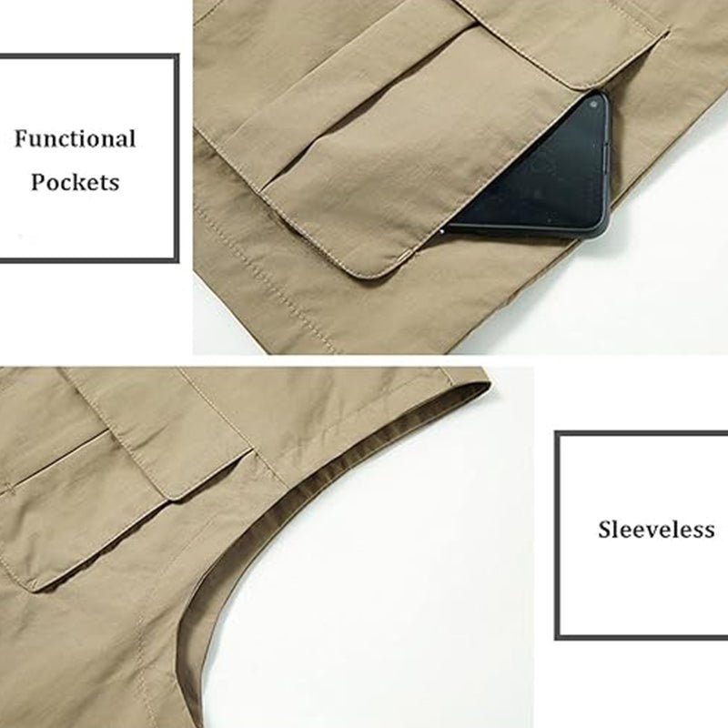 Lightweight Travel Vest – Multi - Pocket & Quick - Dry | Active Peaks - Active Peaks