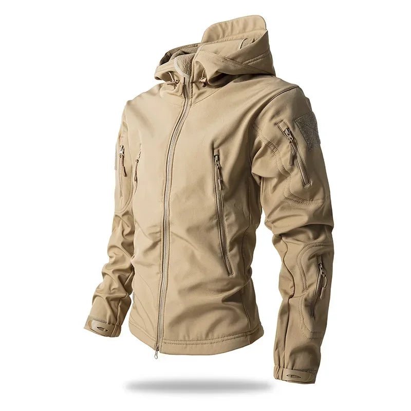 Men’s Softshell Hiking Jacket Windproof Fleece - Lined - Active Peaks