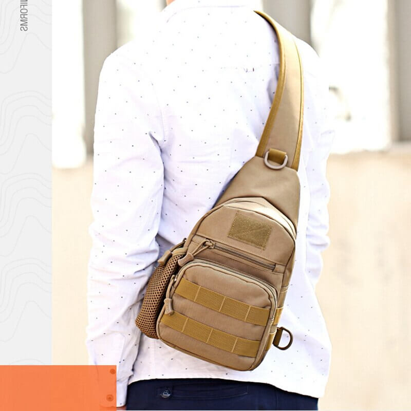 Crossbody Bag – Compact & Water - Resistant 7L Outdoor Shoulder Pack - Active Peaks
