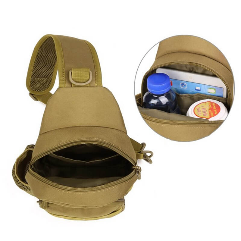 Crossbody Bag – Compact & Water - Resistant 7L Outdoor Shoulder Pack - Active Peaks