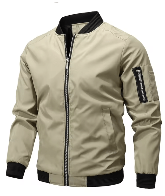 Lightweight Wind - Resistant Bomber Jacket | Active Peaks - Active Peaks