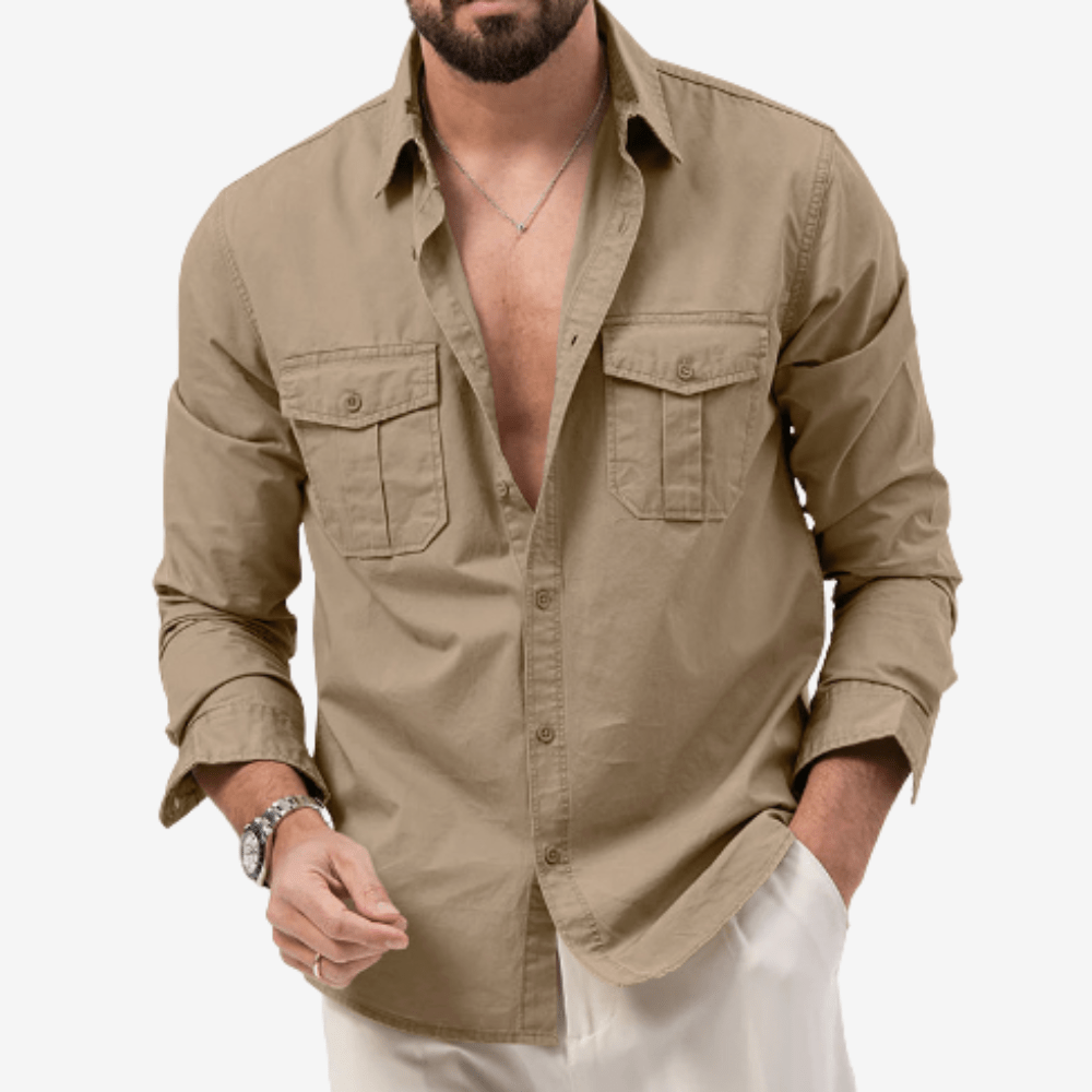 Breathable Convertible Hiking Shirt for Men | Active Peaks - Active Peaks