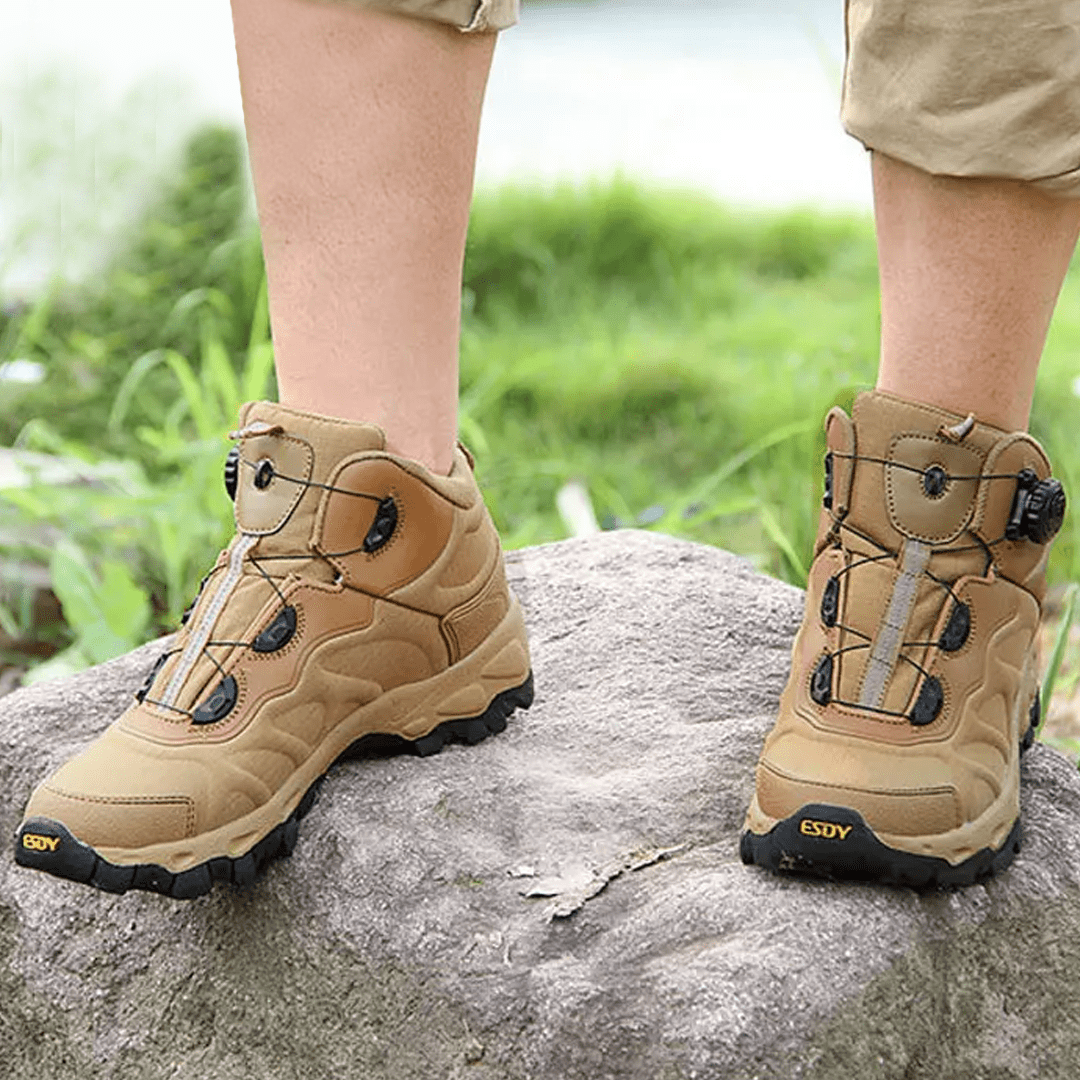ActivePeaks Water - Resistant and Supportive Hiking Shoes with Twist - Lock - Active Peaks