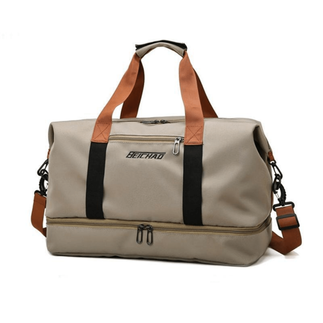 Sports Travel Bag – Durable and Water - Resistant with Separate Shoe Compartment - Active Peaks