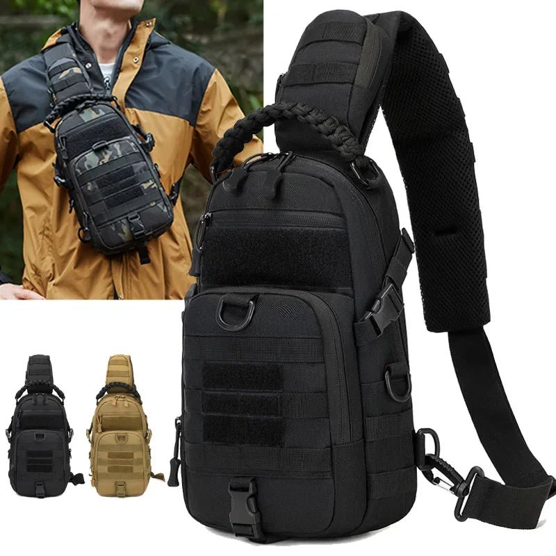Tactical Chest Pack with MOLLE System – Lightweight & Versatile - Active Peaks