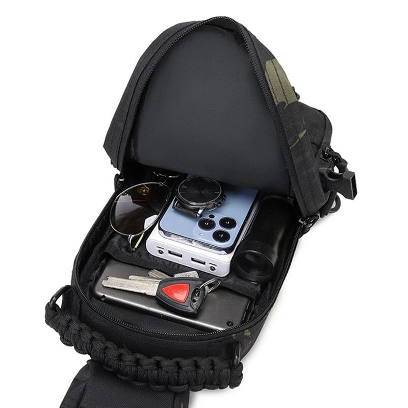 Tactical Chest Pack with MOLLE System – Lightweight & Versatile - Active Peaks