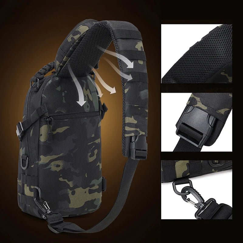 Tactical Chest Pack with MOLLE System – Lightweight & Versatile - Active Peaks