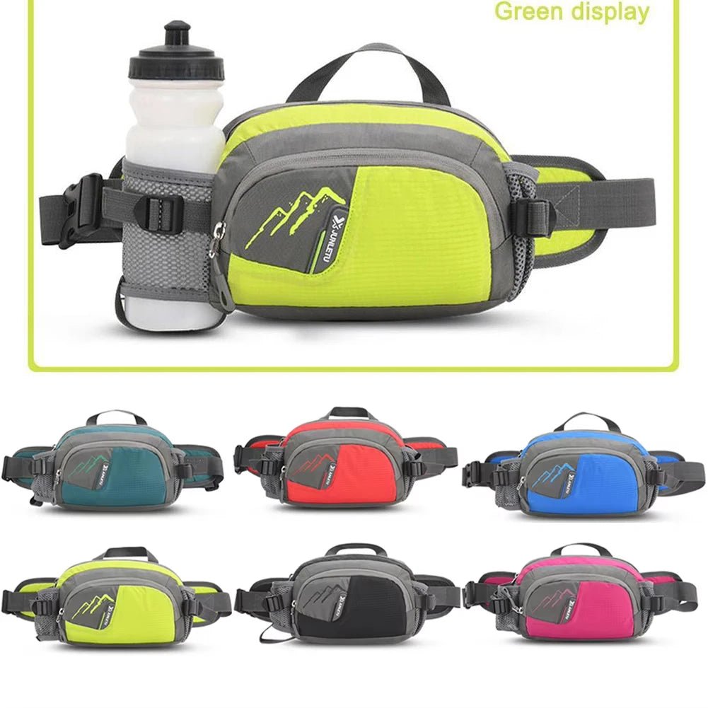 Water - Resistant Running Waist Bag with Bottle Holder | Active Peaks - Active Peaks