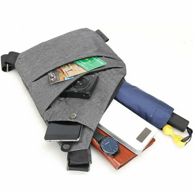 Shoulder Bag – Lightweight & Water - Resistant Anti - Theft Travel Pack - Active Peaks