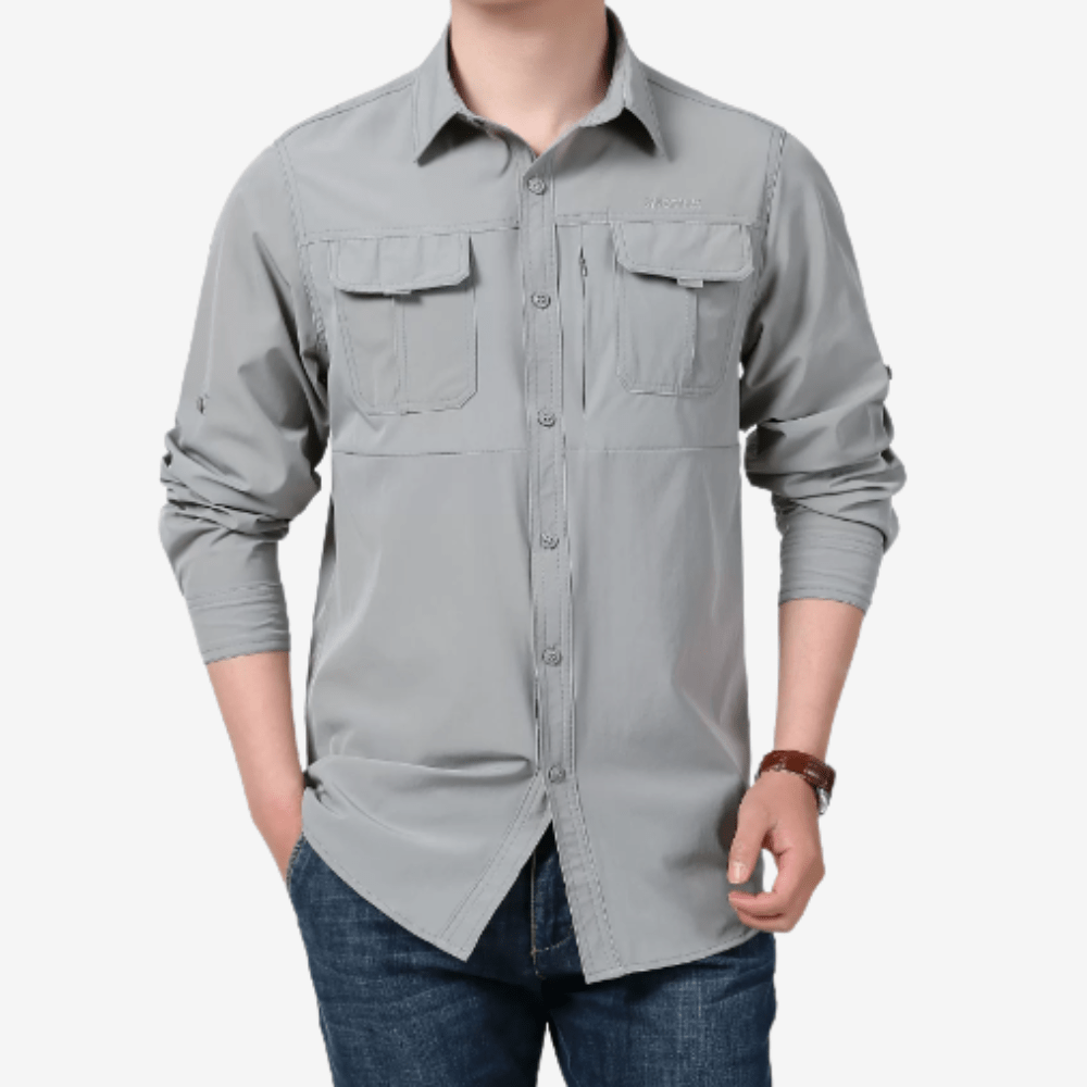 Breathable Long Sleeve Hiking Shirt – Lightweight | Active Peaks - Active Peaks