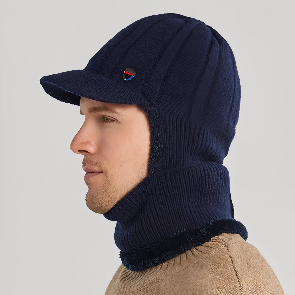 Thermal Winter Balaclava with Integrated Visor - Active Peaks