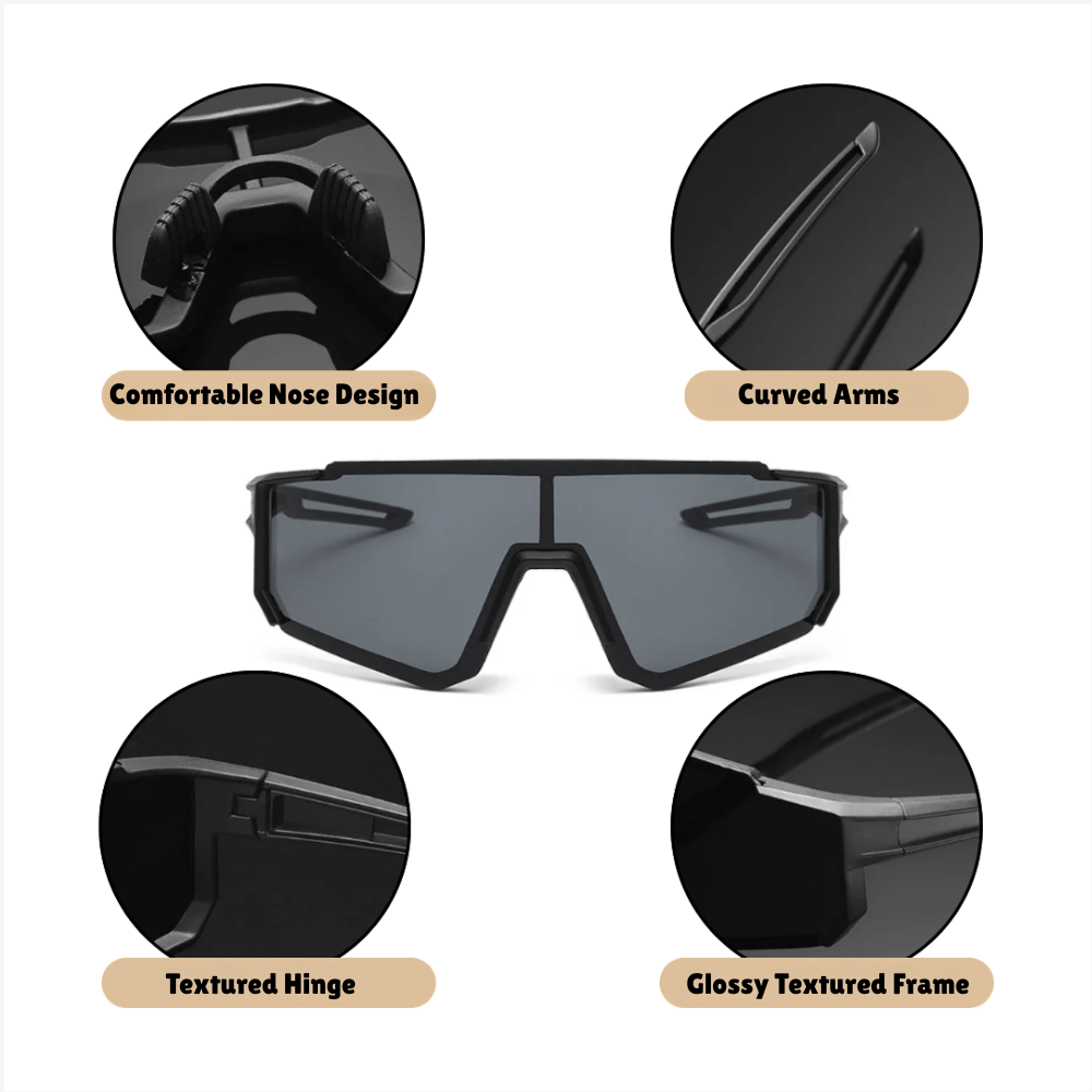 Lightweight Sports Sunglasses – Anti - Glare & Ergonomic Fit | Active Peaks - Active Peaks