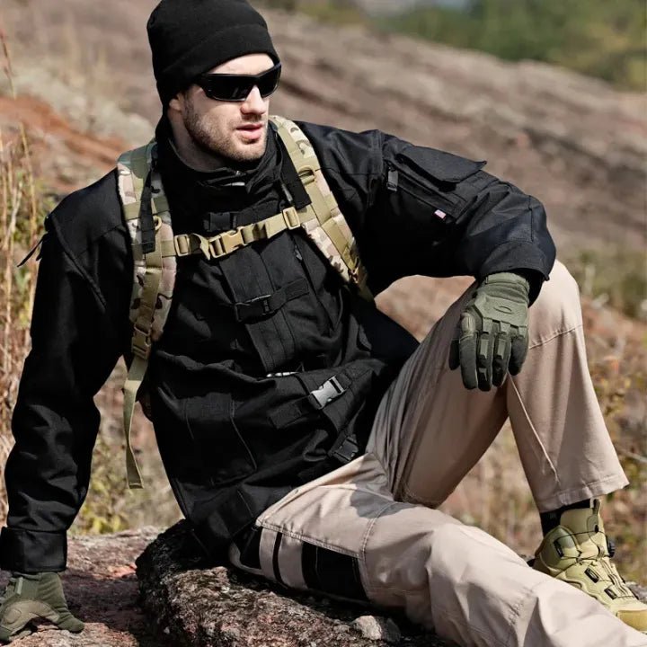 Men’s Water - Resistant Outdoor Hiking Trousers with Multi Pockets | Active Peaks - Active Peaks