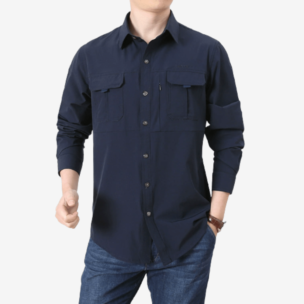 Breathable Long Sleeve Hiking Shirt – Lightweight | Active Peaks - Active Peaks