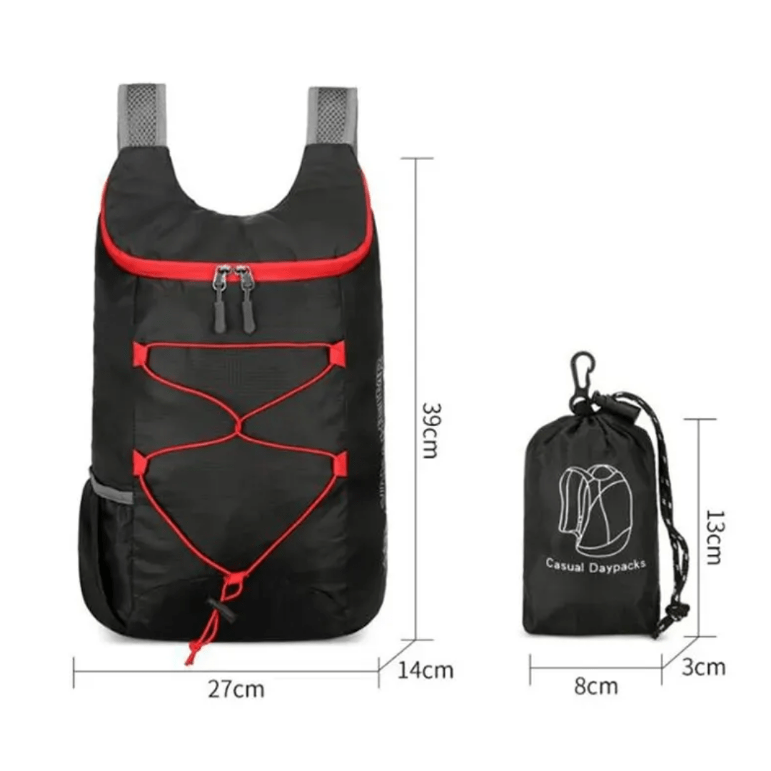 Lightweight Water - Resistant Foldable Backpack – 20L Capacity - Active Peaks