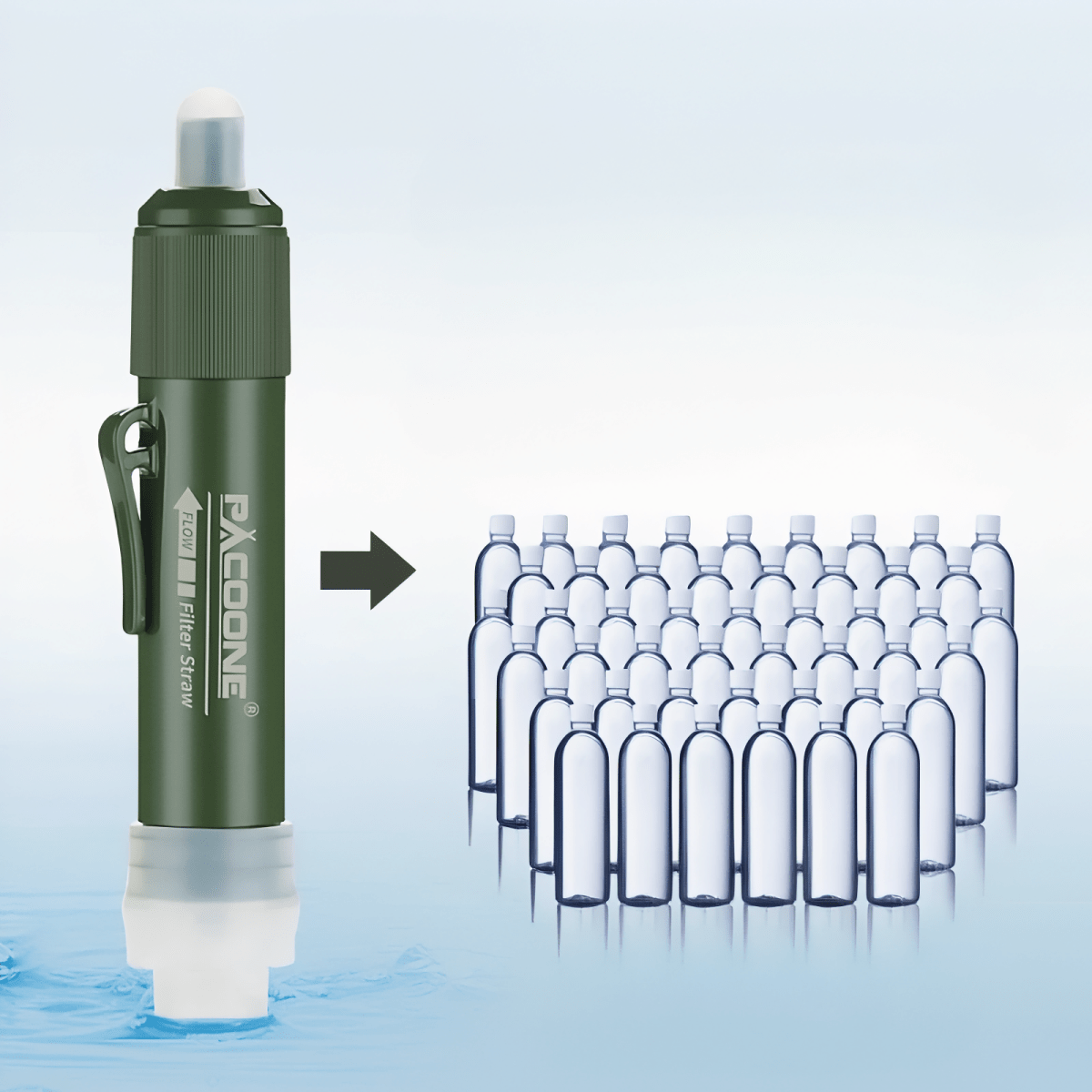 Lightweight Compact Water Filter for Hiking and Camping | Active Peaks - Active Peaks