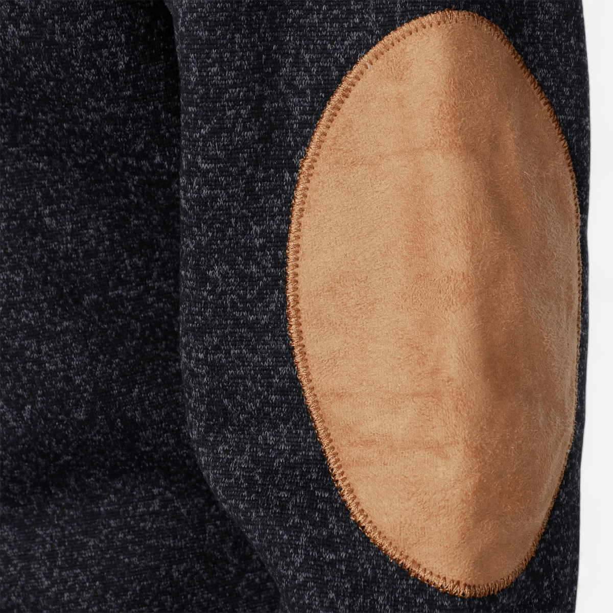 Knitted Outdoor Sweater with Stand Collar - Active Peaks