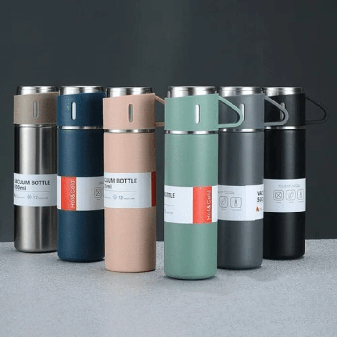 Stainless Steel Thermos Flask 500ml Vacuum Insulated | Active Peaks - Active Peaks