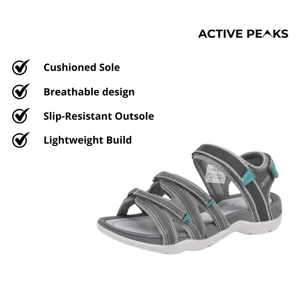 Lightweight Walking Sandals - Adjustable and Breathable for Women - Active Peaks