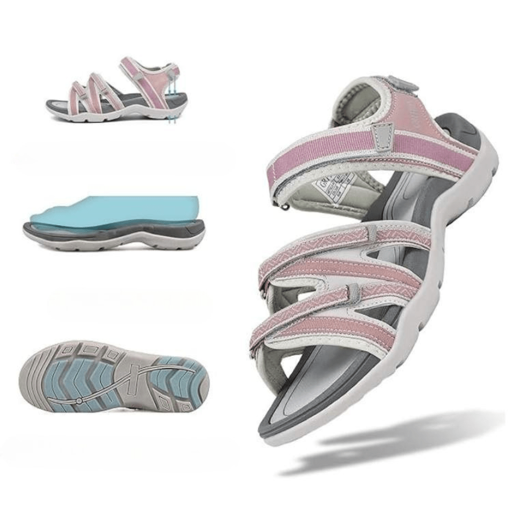 Lightweight Walking Sandals - Adjustable and Breathable for Women - Active Peaks