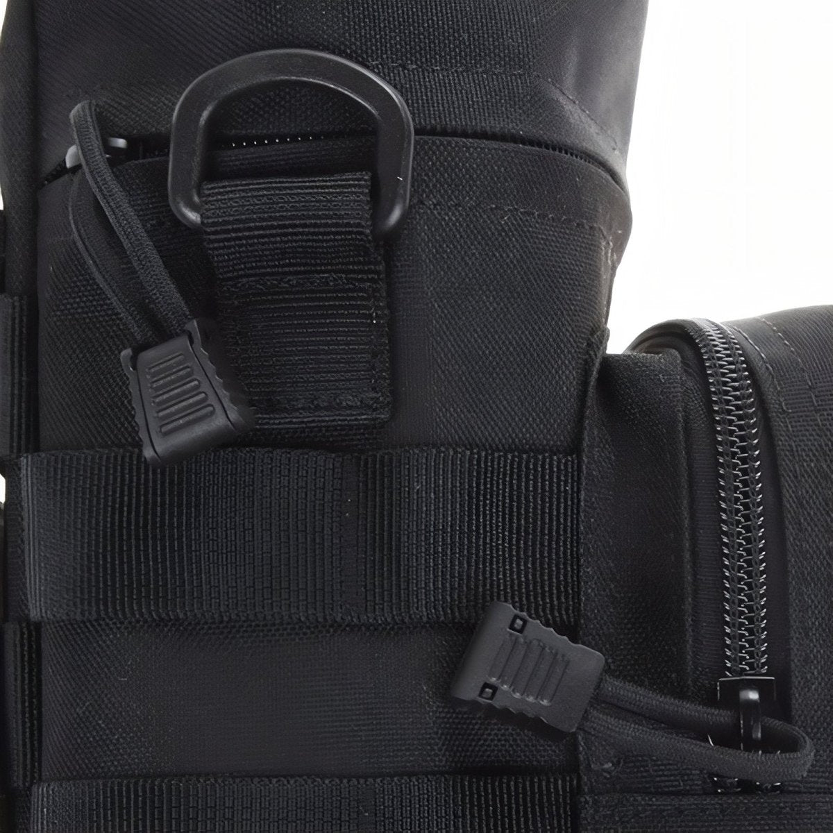 Durable MOLLE Tactical Bottle Holder with Accessory Pocket - Active Peaks