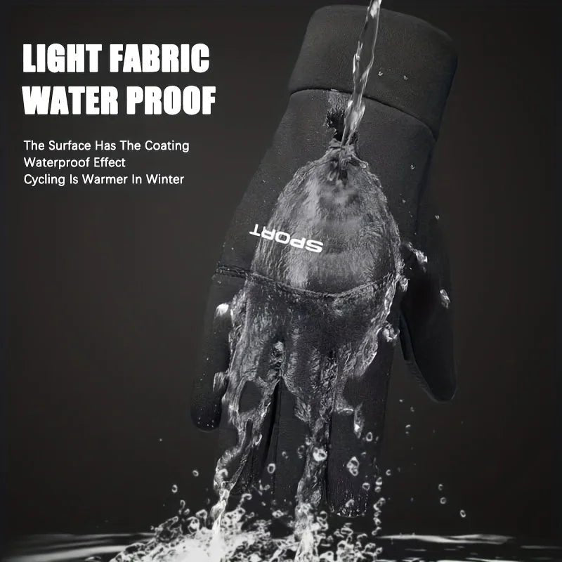 Waterproof Thermal Cycling Gloves with Touchscreen | Active Peaks - Active Peaks
