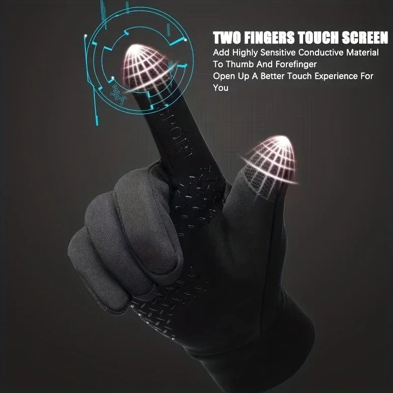 Waterproof Thermal Cycling Gloves with Touchscreen | Active Peaks - Active Peaks