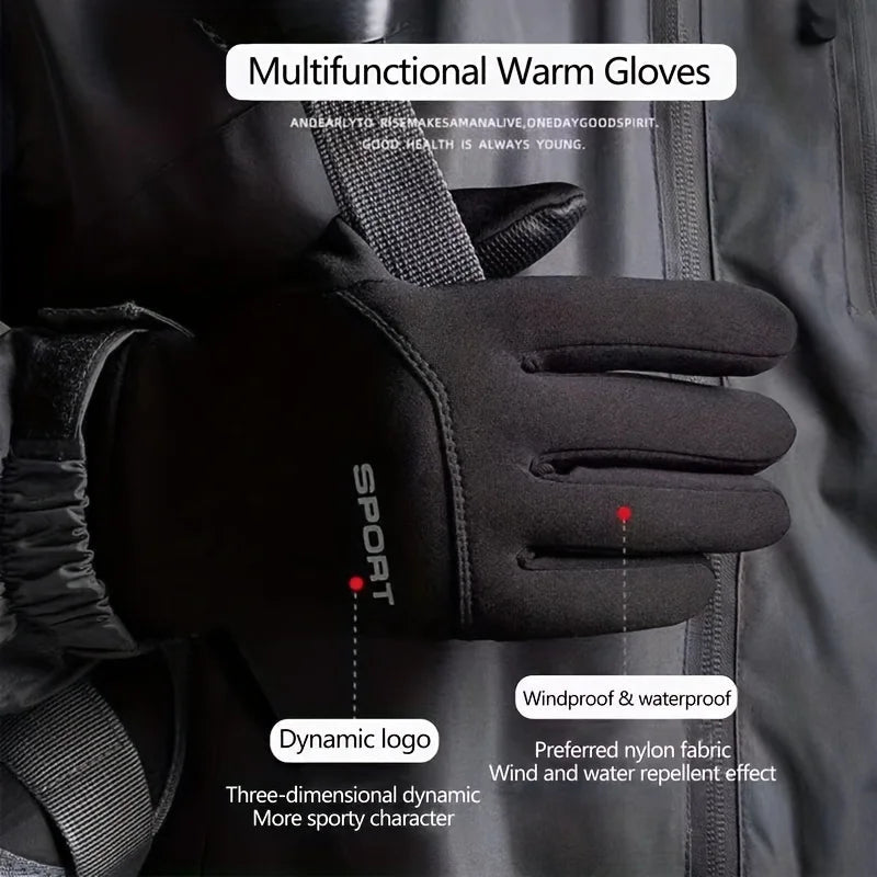 Waterproof Thermal Cycling Gloves with Touchscreen | Active Peaks - Active Peaks